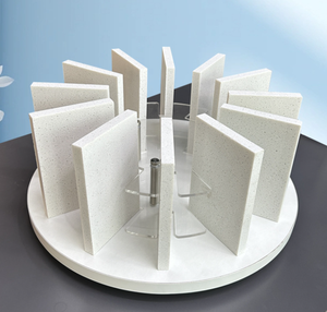 Support d'affichage <span class=keywords><strong>de</strong></span> bureau <span class=keywords><strong>pour</strong></span> dalles <span class=keywords><strong>de</strong></span> pierre, petits échantillons <span class=keywords><strong>de</strong></span> carreaux <span class=keywords><strong>de</strong></span> céramique artistiques, cartes <span class=keywords><strong>de</strong></span> couleurs <span class=keywords><strong>de</strong></span> <span class=keywords><strong>verre</strong></span>, support rotatif <span class=keywords><strong>de</strong></span> <span class=keywords><strong>table</strong></span> <span class=keywords><strong>pour</strong></span> échantillons - Product Image 4