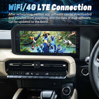 Radio stéréo DSP pour Toyota Prado LC250 2023 2024 2025 12.3 pouces Lecteur multimédia Rhd Android Auto 4G Wifi Navi Carplay