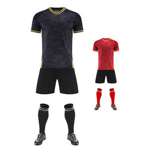 男子名牌足球套装新赛季空白球队球衣套装成人青少年足球服足球足球衫 - Product Image 2