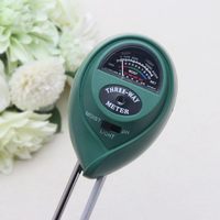 Testeur de sol 3 en 1, mesureur d'humidité et de luminosité du sol, analyseur de sol pour fleurs, jardin, hydroponie