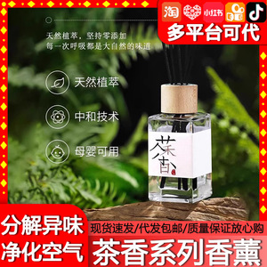 Tea Scent <b>Reed</b> <b>Diffuser</b> 100ml Home Air Freshener For Room And Closet - Product Image 5