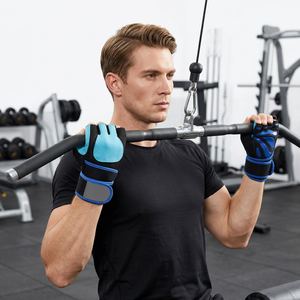 Gants de fitness robustes pour hommes, personnalisables, prix d'usine, haute qualité, en néoprène, demi-doigts, pour le cyclisme - Product Image 1