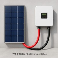 Câble solaire en cuivre étamé flexible multibrins PV1-F 35mm2 IEC 62930:2017 LSZH 1500V Fil photovoltaïque
