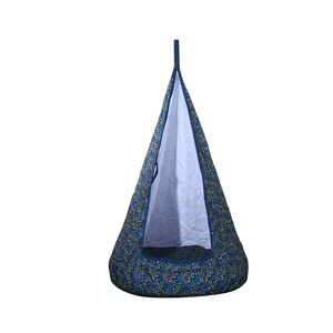 250 LBS de interior al aire libre niño <span class=keywords><strong>Swing</strong></span> Pod silla huevo cápsula silla colgante para habitaciones - Product Image 5