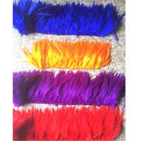 4-6 pulgadas (10-12 cm) nerviosa Gallo silla Hackle plumas