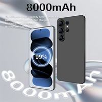 Teléfono Inteligente S26 Ultra 4G de Alta Calidad, Pantalla de 6.8 Pulgadas, Android 15, Original, 8000 mAh, 16+1 TB