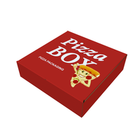 Kotak Pizza Kemasan Grosir Berkualitas Tinggi Murah dengan Logo Kustom, Portabel, Dapat Digunakan Kembali, Berbahan Karton Bergelombang dari Cina