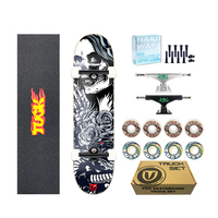 Skateboard complet Tail Devil avec roues de skateboard au design professionnel