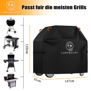 <span class=keywords><strong>Housse</strong></span> de barbecue en tissu Oxford 420D imperméable <span class=keywords><strong>pour</strong></span> <span class=keywords><strong>Weber</strong></span> Brinkmann Char Broil Accessoires de gril à gaz et charbon de bois <span class=keywords><strong>pour</strong></span> la cuisson - Product Image 2