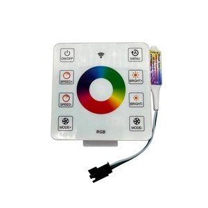 Contrôleur de carte tactile LED DC5V-24V tension RF8K Écran tactile couleur gradateur <span class=keywords><strong>palette</strong></span> interrupteur mural - Product Image 1
