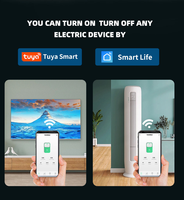 Disjoncteur intelligent LCELE Mini Cuivre 1P 63A 110V/220V Wifi avec contrôle à distance et minuterie 6kA Protection contre les surtensions et les sous-tensions, et les surintensités