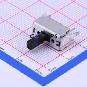 SSSF012100 Slide Switch Through hole Component (THT) Switch Single Pole Double Throw Rectangle Pin Header PC Pin 17.5mm - Product Image 1