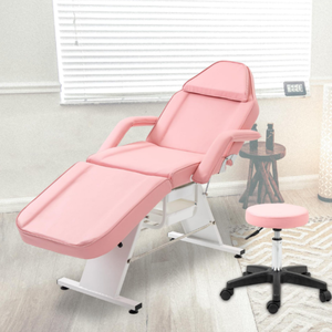 <span class=keywords><strong>Table</strong></span> de <span class=keywords><strong>massage</strong></span> pliable et réglable en acier inoxydable multifonctionnelle, confortable et durable pour salon de beauté, spa et soins du visage - Product Image 5