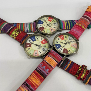 นาฬิกาผู้หญิงหลากสีลายรุ้งสุดหรูนาฬิกาหนังสานสุดหรู WT 021 - Product Image 6