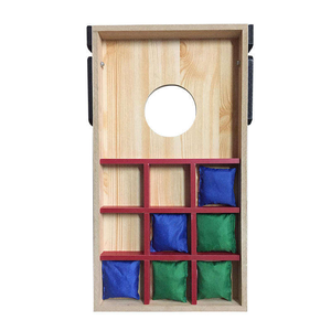 Jeu de Cornhole GENIUS en Bois de Pin PP Multicolore, Boîte de Couleurs, Vietnam MFD, pour le Divertissement en Plein Air, Âges 5-7 - Product Image 3