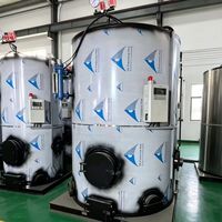 Generator Uap Biomassa Bertenaga Batubara Tekanan Rendah Vertikal Industri - Kontrol PLC Otomatis Penuh Hemat Energi Efisiensi Tinggi