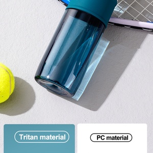 Minimalist Style BPA Free Plastic Sports Water <b>Bottle</b> Leak Proof <b>Flask</b> for Kids Adults Outdoor Fitness - Product Image 2