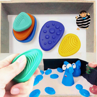 Jouets sensoriels en silicone sans BPA pour adultes, enfants autistes de 2 à 4 ans, jouets apaisants pour soulager le stress
