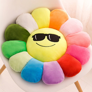 <span class=keywords><strong>Cojines</strong></span> <span class=keywords><strong>de</strong></span> Peluche Multifuncionales con Forma <span class=keywords><strong>de</strong></span> Girasol, Populares para Bebés y Adultos, Diseño Colorido <span class=keywords><strong>de</strong></span> Perro, Alivio del Estrés, ODM, Algodón PP - Product Image 6