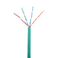 Câble réseau LAN 24AWG 4 paires Cat5e SFTP Ethernet UTP avec gaine en PVC, conducteur CCA, série PFT, 305m