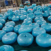 Nuevo diseño Yoga Pilates ejercicio pelota Pvc estabilidad equilibrio gimnasio Fitness Donut perilla Yoga pelota