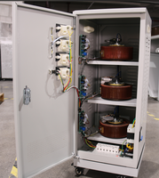 Stabilisateur de tension en cuivre AC triphasé TNS-30KVA automatique 280V-430V Servo régulateur de tension industriel SVC 380V