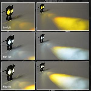 <span class=keywords><strong>Prix</strong></span> d'usine Projecteur d'éclairage avant de <span class=keywords><strong>moto</strong></span> Phare à LED à trois yeux et feux de croisement pour <span class=keywords><strong>moto</strong></span> - Product Image 2