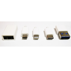USB 2.0 một Loại C Tự làm Nam cắm kết nối với nhựa trường hợp ISO cắm OTG USB C Jack thiết bị đầu cuối điện Conector V8 USB nhà ở - Product Image 1
