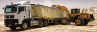 WG9761450150 30*102 Sinotruk HOWO Sitrak T5g Camion, goupille de support de ressort de mâchoire de frein avant à gorge profonde pour biellette de direction
