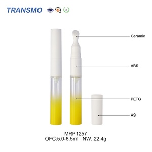 Envase de Tubo para Crema de Ojos, Loción, Masaje, Envase de Tubo Aplicador para Aceite Labial, Envase de Tubo para Crema de Masaje Ocular Cosmética - Product Image 4