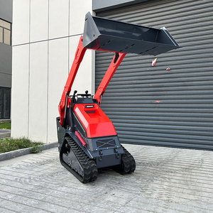 Minicargadora de orugas compacta para granja y jardín, maquinaria multiusos, potencia confiable, minicargadora de orugas pequeña - Product Image 4