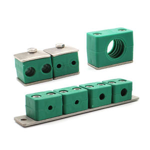 Soporte <span class=keywords><strong>de</strong></span> <span class=keywords><strong>abrazadera</strong></span> <span class=keywords><strong>de</strong></span> <span class=keywords><strong>tubo</strong></span> <span class=keywords><strong>de</strong></span> <span class=keywords><strong>PVC</strong></span> <span class=keywords><strong>de</strong></span> acero inoxidable Hikelok <span class=keywords><strong>de</strong></span> fábrica y soportes <span class=keywords><strong>para</strong></span> localizar cuatro tubos - Product Image 2