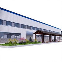 Almacén Económico de Estructura de Acero Galvanizado Pre-fabricado con Diseño Flexible para Almacenamiento de Maquinaria Agrícola Moderna