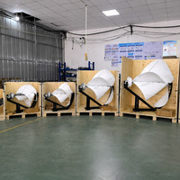 2kW 12V 24V 48V Kleiner Haushalts-Archimedes-Spiralwindgenerator Kostenloses Energieerzeugungssystem für den Heimgebrauch