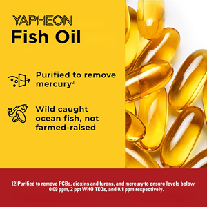 NEW ARRIVALS 1200mg 360mg <strong>Omega</strong>-<strong>3</strong> EPA DHA Softgel Non-GMO Allergen-Free Natural Heart Health 200 Capsules <strong>Fish</strong> <strong>Oil</strong> - Product Image 3