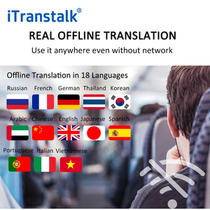 Itranstalk, nuevo dispositivo traductor de idiomas, 138 idiomas, traducción remota móvil, traducción Lao, mongol, ruso, árabe