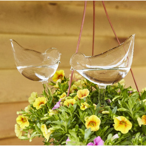 Nouveau produit transfrontalier : Ampoules d'arrosage en verre en forme d'oiseau 120 ml 160 ml – Outil de jardinage pour l'irrigation goutte à goutte des plantes à arrosage automatique - Product Image 2