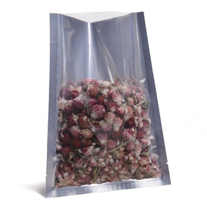 Saco Plano Biodegradável Ecológico com Selagem em <span class=keywords><strong>3</strong></span> Lados, Janela Frontal Transparente, Embalagem a Vácuo com Fenda para Salada e Açúcar - Product Image 4