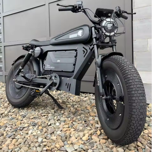 Bicicleta Eléctrica de Alta Velocidad SK-1 con Llantas Gruesas, Batería de Litio, Doble Suspensión, Frenos de Disco Hidráulicos, Largo Alcance, para Montaña - Product Image 2