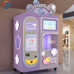 Nouvelle machine à barbe à papa intelligente entièrement automatique, distributeur automatique sans personnel, pour sites touristiques et autres startups commerciales - Product Image 6