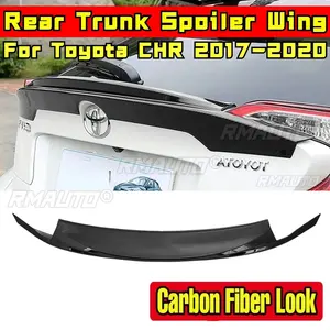 Alerón Trasero para Techo de Coche, Kit de Carrocería de Plástico ABS con Aspecto de Carbono, Alerón Trasero para Toyota CHR 2017 2018 2019 2020, Accesorios para Coche - Product Image 1