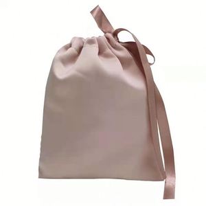 Bolsa de Satén para Pelucas con Logotipo Personalizado a Precio de Fábrica, Embalaje Reciclable para Joyas, Relojes, Anillos, Collares, Pulseras, Pendientes - Product Image 1