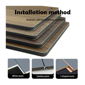 Offerta Speciale Vendita Diretta Nuova Collezione Pannello Murale Ecologico in Legno Resistente alle Intemperie con Venature del Legno Resistente alle Crepe WPC per Esterni - Product Image 5