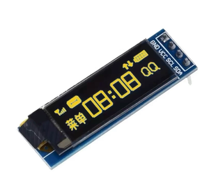 Módulo OLED de 0,91 pulgadas 0,91 "Blanco/azul OLED 128X32 OLED LCD Módulo de pantalla LED 0,91" Comunicación IIC - Product Image 4