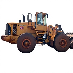 รถตักล้อยาง Volvo L120E มือสอง สภาพ 90% พร้อมมอเตอร์ รถตักหน้า สำหรับงานวิศวกรรมก่อสร้าง - Product Image 1