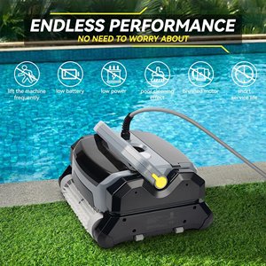 Robot Nettoyeur de Piscine Mural Intelligent Filaire WC-1015 – Accessoire de Nettoyage Automatique pour Piscine - Product Image 2