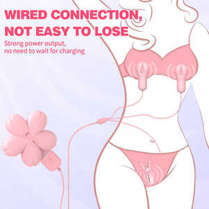 Elektrik meme kelepçe meme titreşimli masaj aleti artırıcı esaret yetişkin seks oyuncakları kadınlar için çiftler kadın bekaret teşvik - Product Image 5