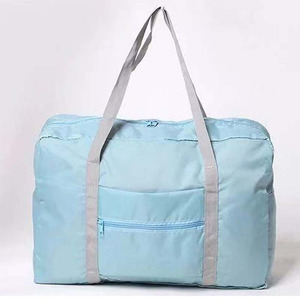 RTS Bulk Mixed Order Storage Folding Trolley <b>Bag</b> Shoulder Shopping Clothes Finishing Luggage Storage <b>Bag</b> Travel <b>Duffel</b> <b>Bag</b> - Product Image 2