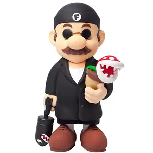 Mario Leon Cosplay poupée tendance cadeau d'anniversaire GK fait à la main en fibre de verre Sculpture décoration de la maison