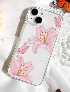 Pour iPhone 16 étui nouveau coloré Lily IMD housse de téléphone portable pour iPhone 14 15 16 Pro <span class=keywords><strong>Max</strong></span> Plus - Product Image 2